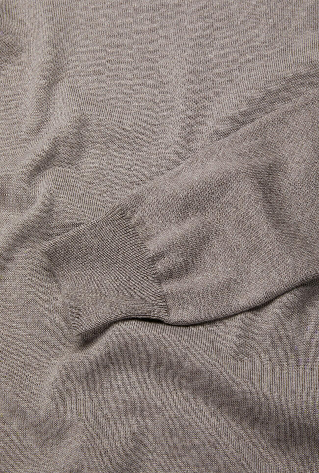 Ferrante | Pull en laine mérinos Col roulé - Beige