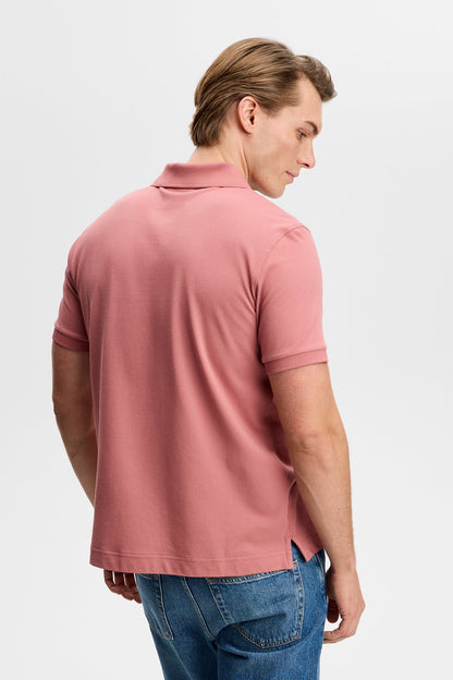 J.Lindeberg | Le polo ''Verse'' en coton piqué interlock - Rose