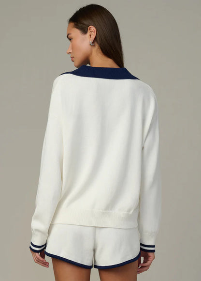 JOE'S | Pull Polo 'Romie'| Blanc