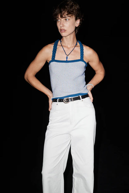 SANCIA | ceinture en cuir ''Vincent'' - Noir