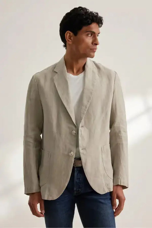 Velvet | Blazer en lin "WARREN" - Sable