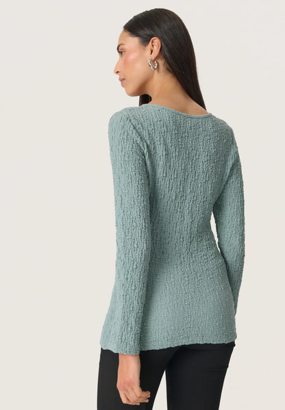 SOAKED IN LUXURY | Top "DAUPHINE" - Bleu