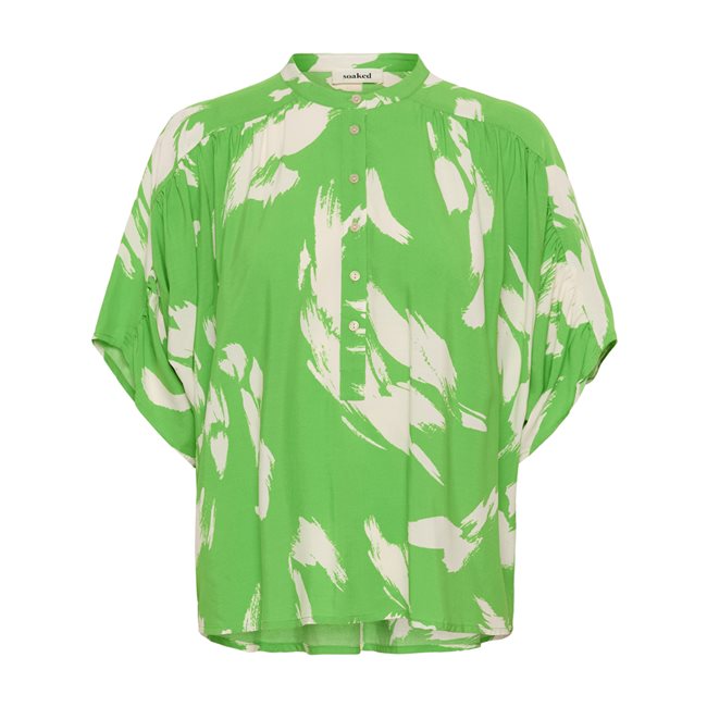 SOAKED IN LUXURY | Blouse 'Arjana'| Verte pomme