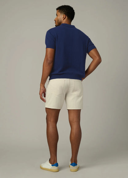 JOE's | Polo en maille mérinos et cachemire - Bleu marine