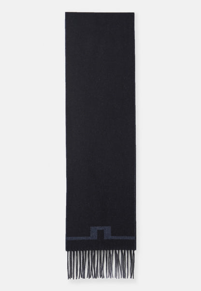 J.LINDEBERG | Écharpe double face Champ - Marine