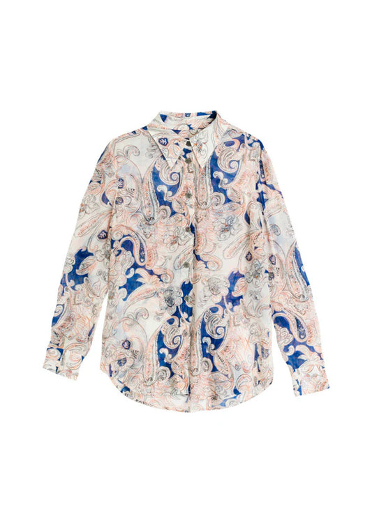 SAND | Blouse 'Latia' | Motif