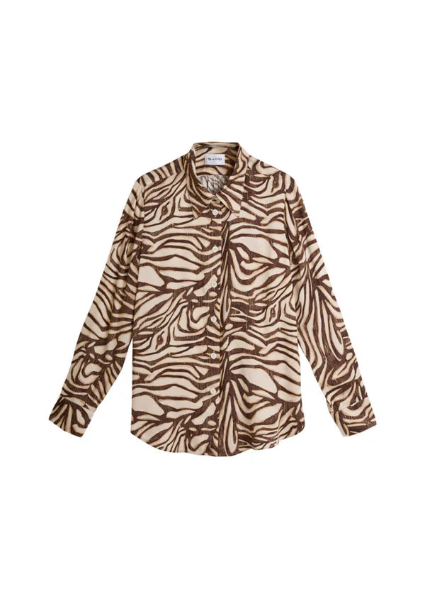 SAND | Blouse 'Latia | Motif