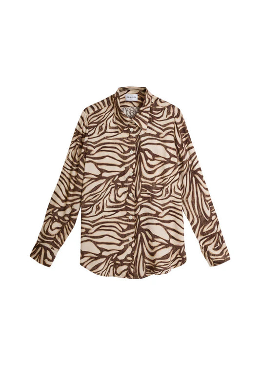 SAND | Blouse 'Latia | Motif