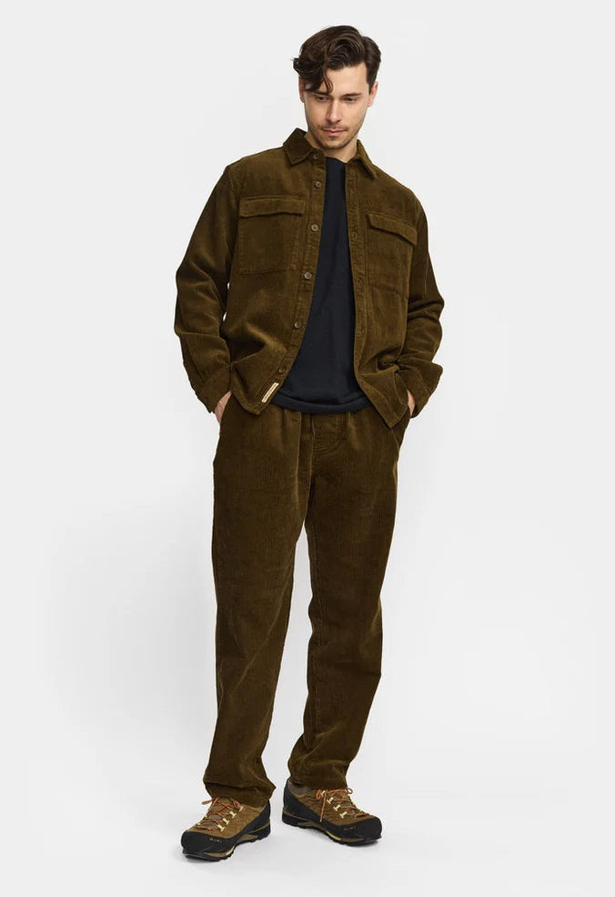 Revolution | Chemise utilitaire en corduroy 3776 - Brun
