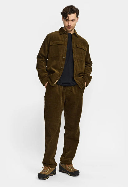 Revolution | Chemise utilitaire en corduroy 3776 - Brun