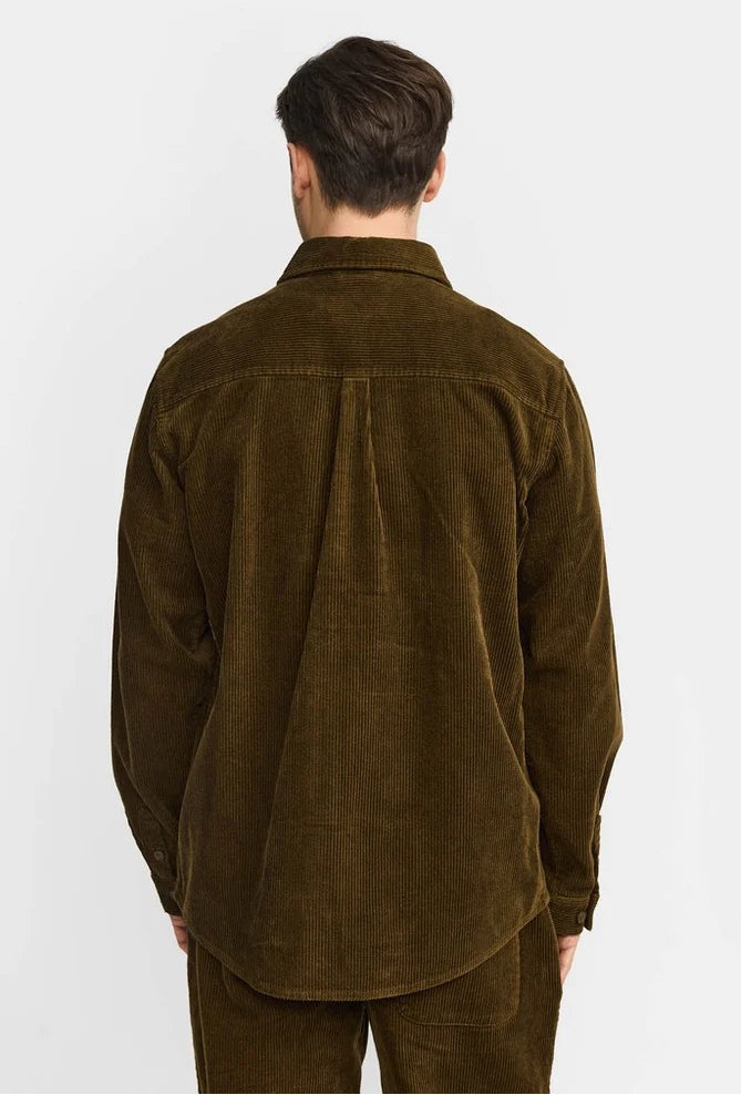 Revolution | Chemise utilitaire en corduroy 3776 - Brun