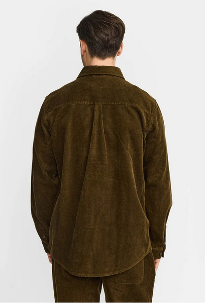 Revolution | Chemise utilitaire en corduroy 3776 - Brun