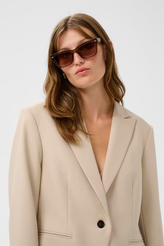 SOAKED IN LUXURY | Blazer 'Corinne'| Greige