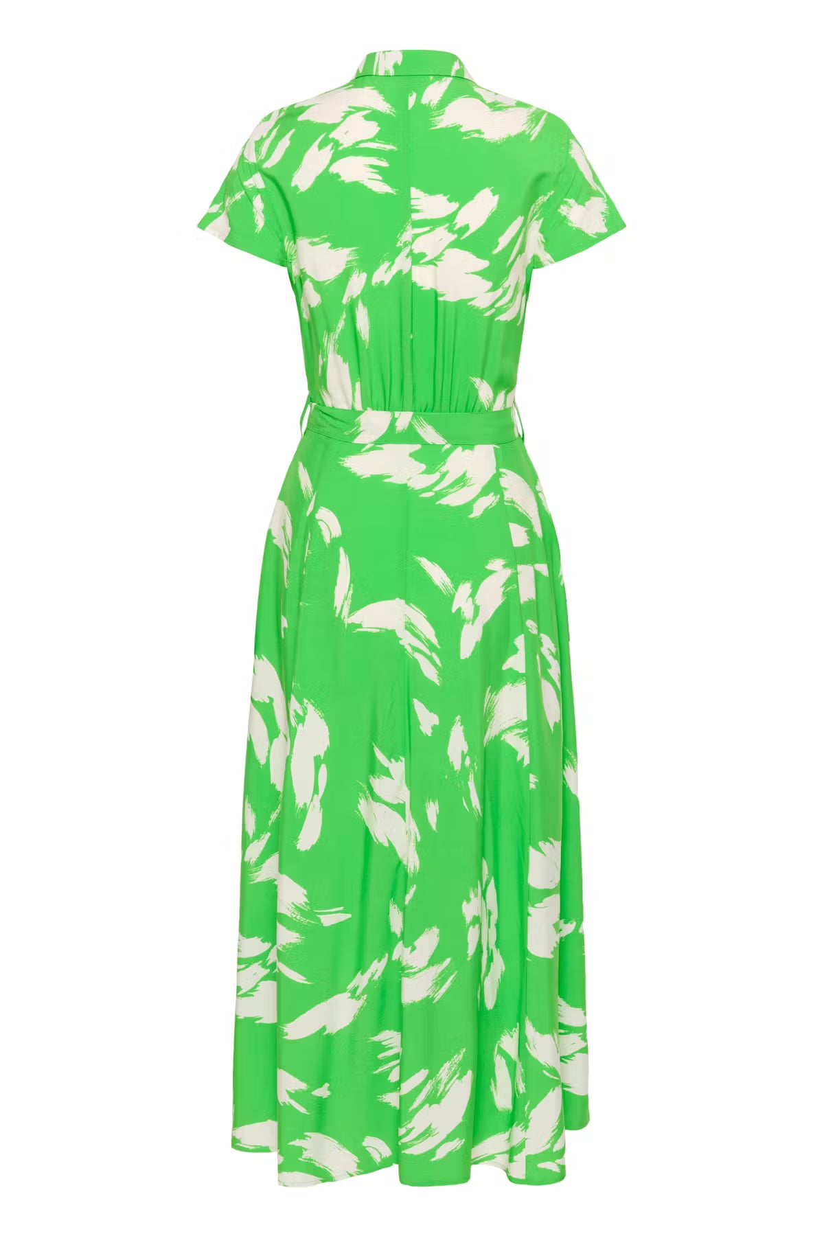 SOAKED IN LUXURY | Robe 'Arjana'| Vert et blanc