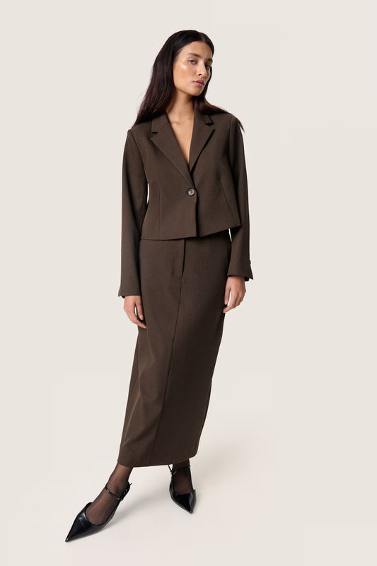 SOAKED IN LUXURY | Jupe "Lilu" - Marron