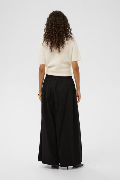 SOAKED IN LUXURY | Pantalons 'Noelle'| Noir