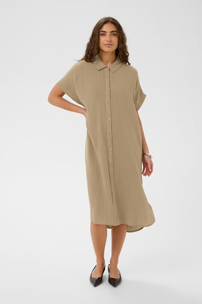 CULTURE | Robe 'Elina' |  Beige