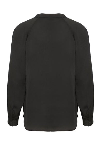 SOAKED IN LUXURY | Chemise "SLIoana" - Noire