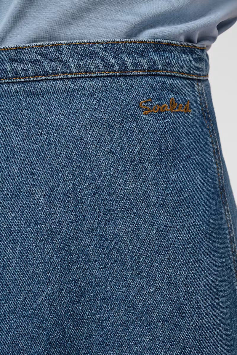 Soaked | La jupe "Logone" en denim | Jean