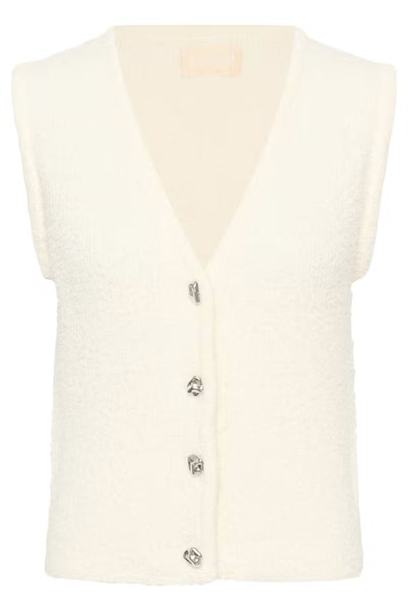 Soaked | Gilet "Damall"  | Écru