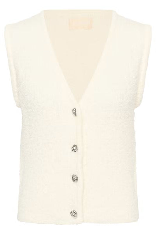 Soaked | Gilet "Damall"  | Écru