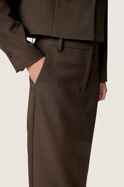 SOAKED IN LUXURY | Jupe "Lilu" - Marron
