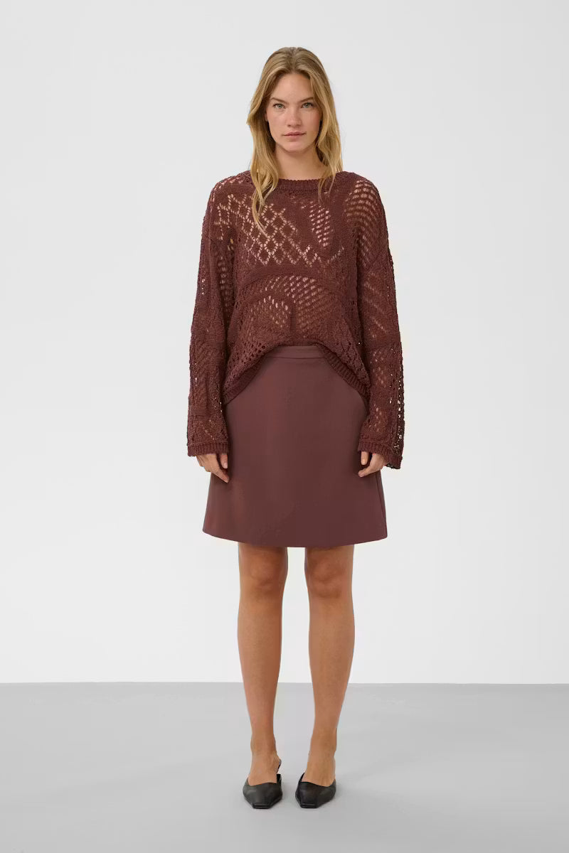 Soaked | Le chandail "Barb" | Marron pierre