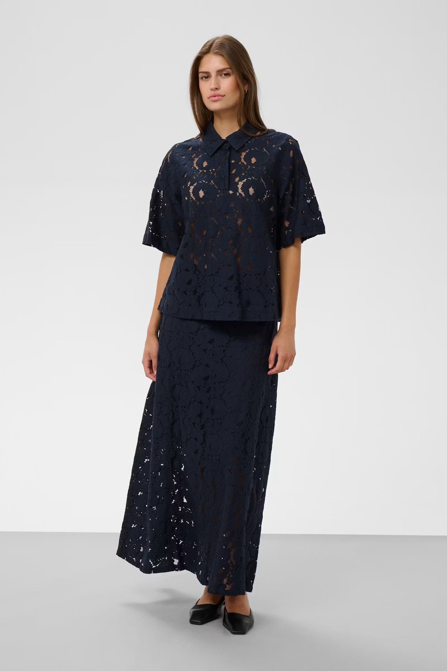 Soaked | Blouse "Taya"  | Marine