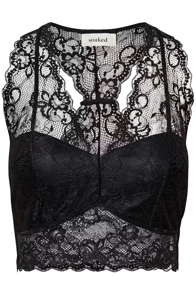 Soaked | Bralette "Dolly"  | Noir