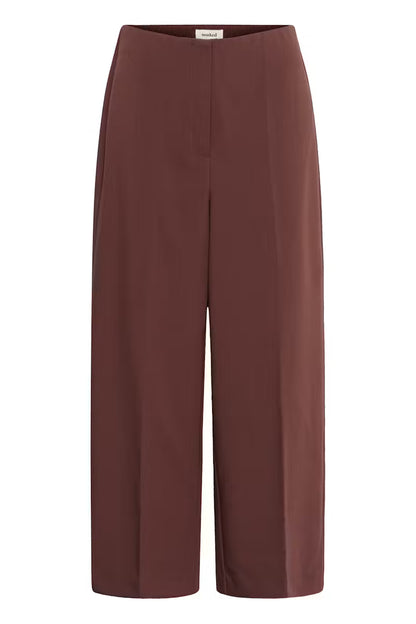 Soaked | Les pantalons "Corinne" | Marron pierre