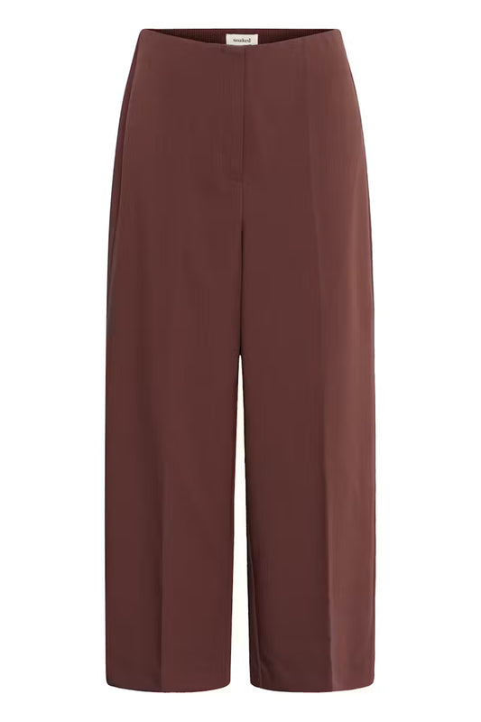 Soaked | Les pantalons "Corinne" | Marron pierre