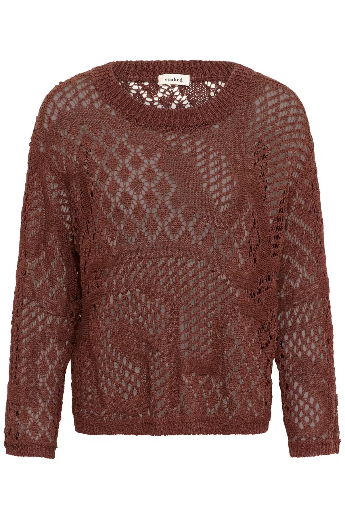 Soaked | Le chandail "Barb" | Marron pierre