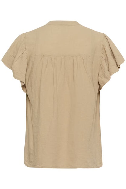SOAKED IN LUXURY | Blouse 'Aria'| Tan