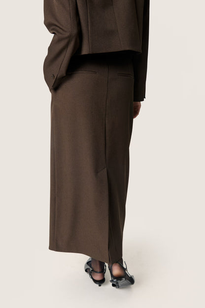 SOAKED IN LUXURY | Jupe "Lilu" - Marron