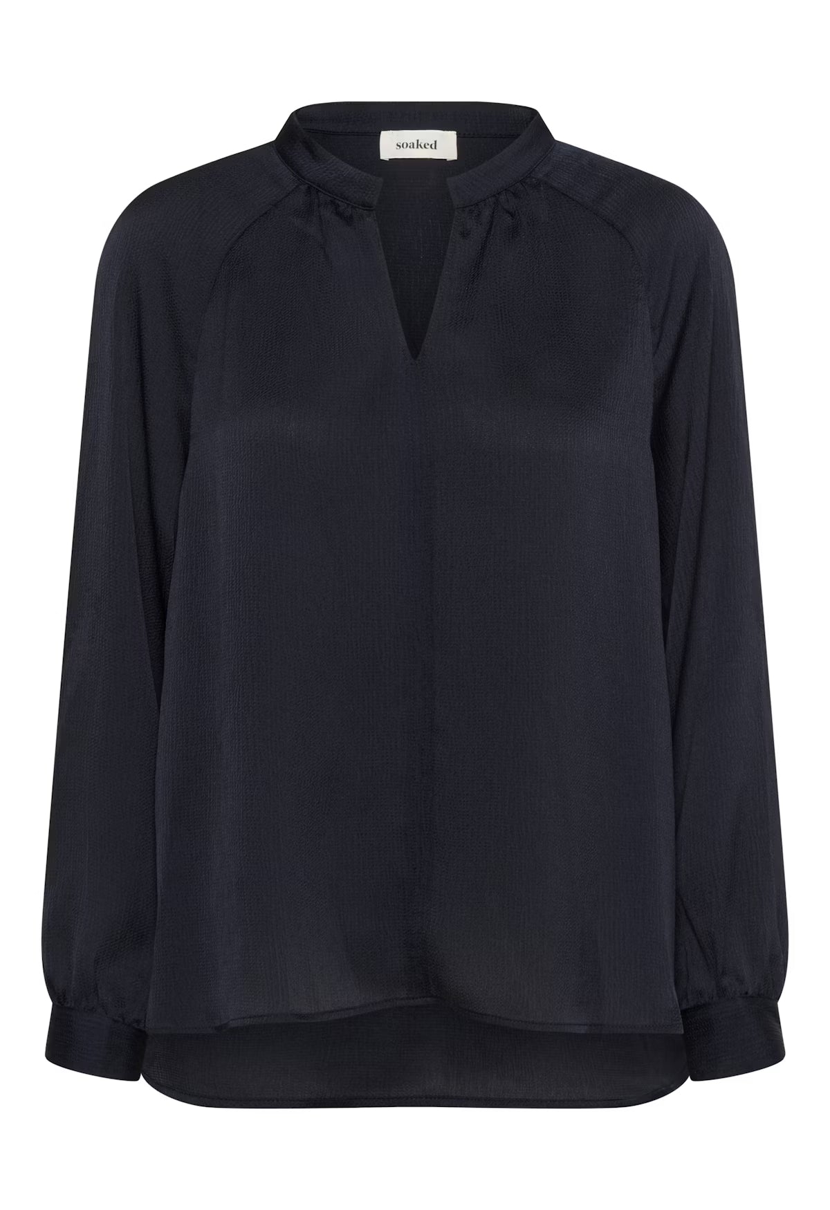 SOAKED IN LUXURY | Blazer court ''Corinne'' - Bleu marine