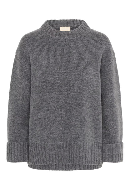 SOAKED IN LUXURY | Pull "Moline " - Gris