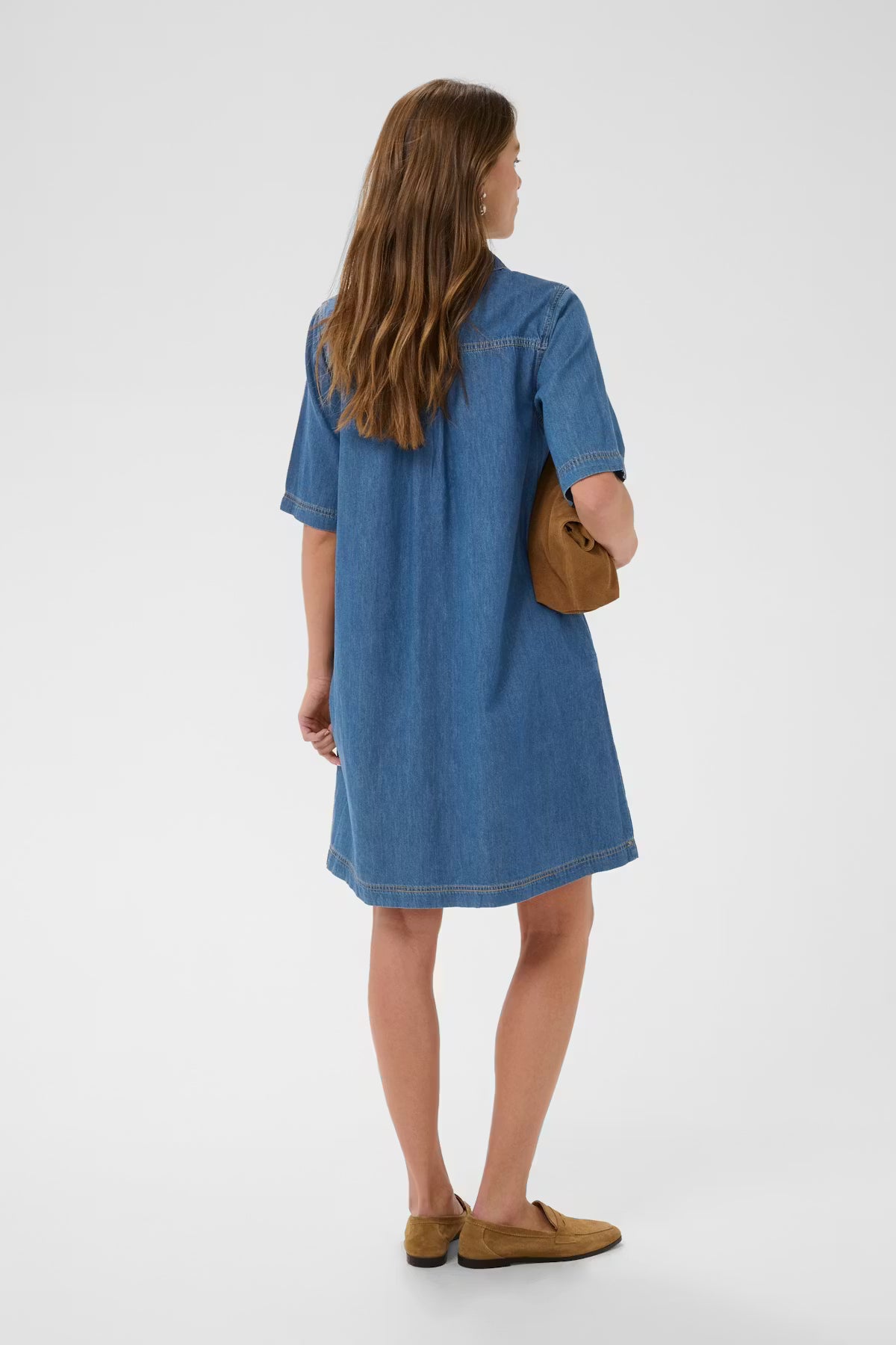 CULTURE | Robe en jean 'Winnie' |  Bleu