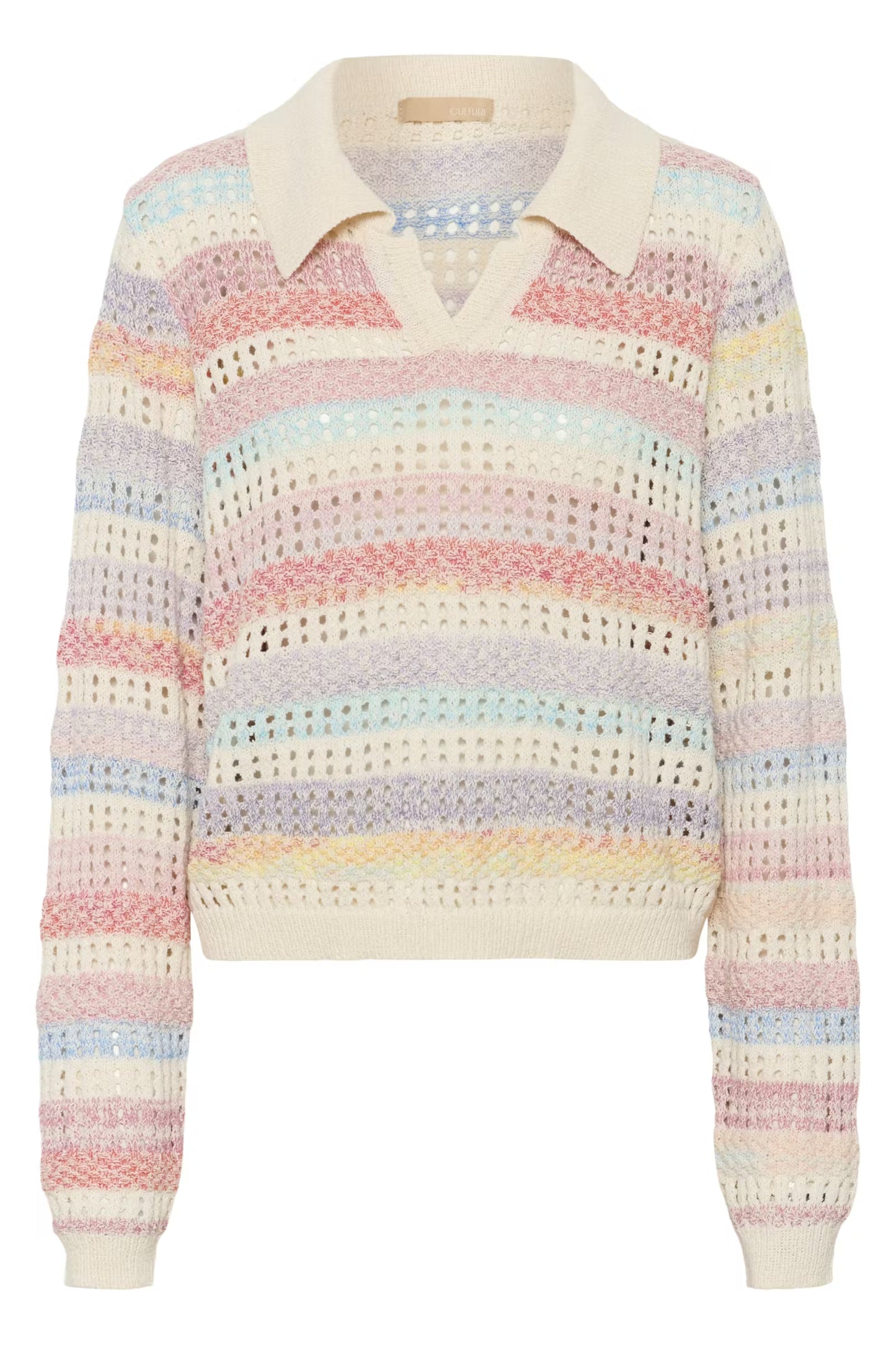 CULTURE |Pull en tricot 'Juana' | Multi