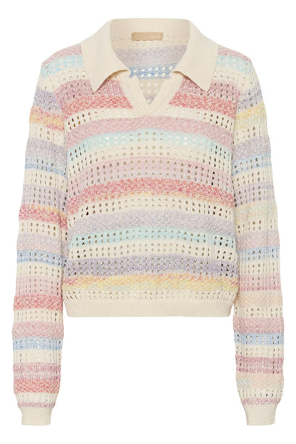 CULTURE |Pull en tricot 'Juana' | Multi