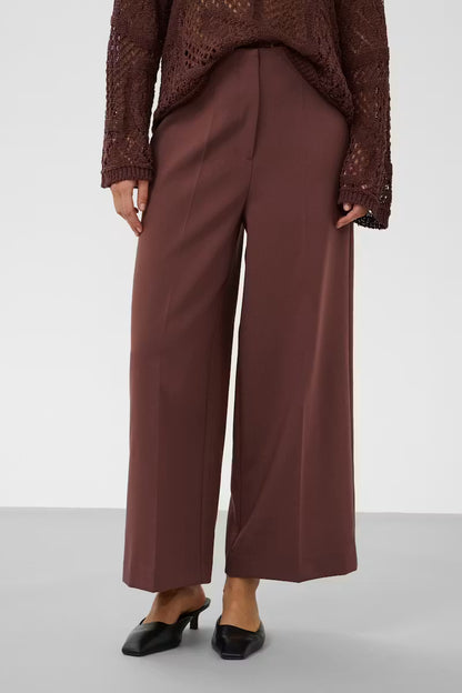Soaked | Les pantalons "Corinne" | Marron pierre