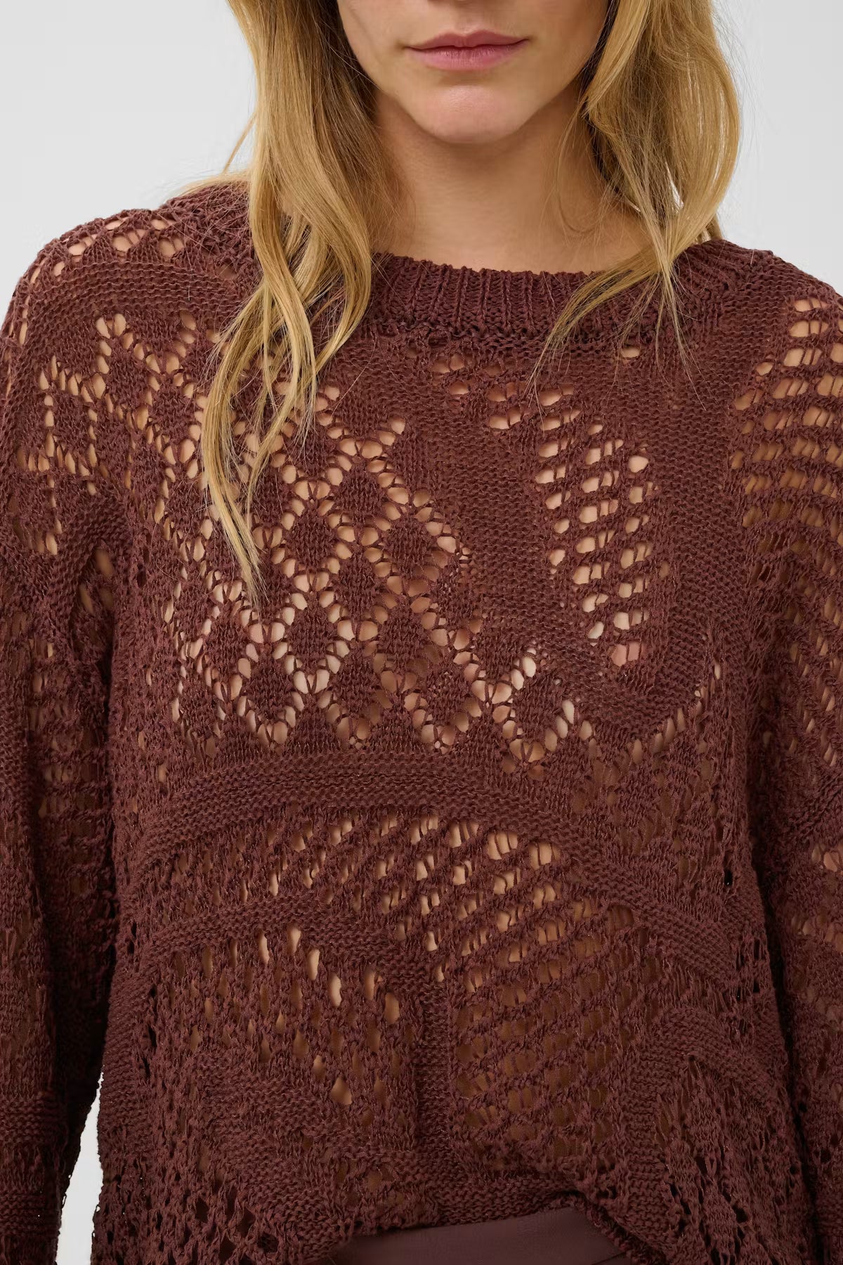 Soaked | Le chandail "Barb" | Marron pierre