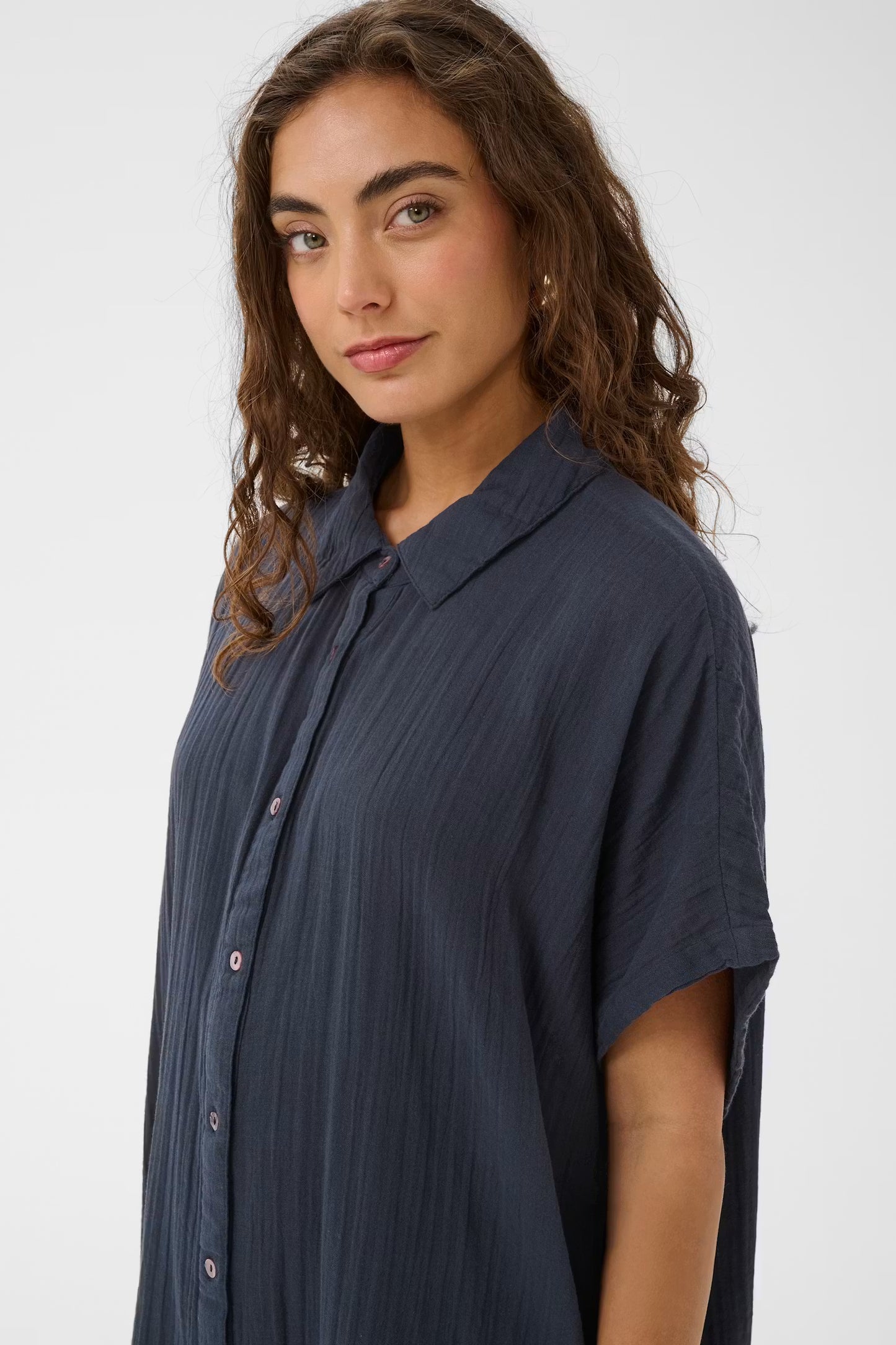 CULTURE | Robe 'Elina' |  Marine