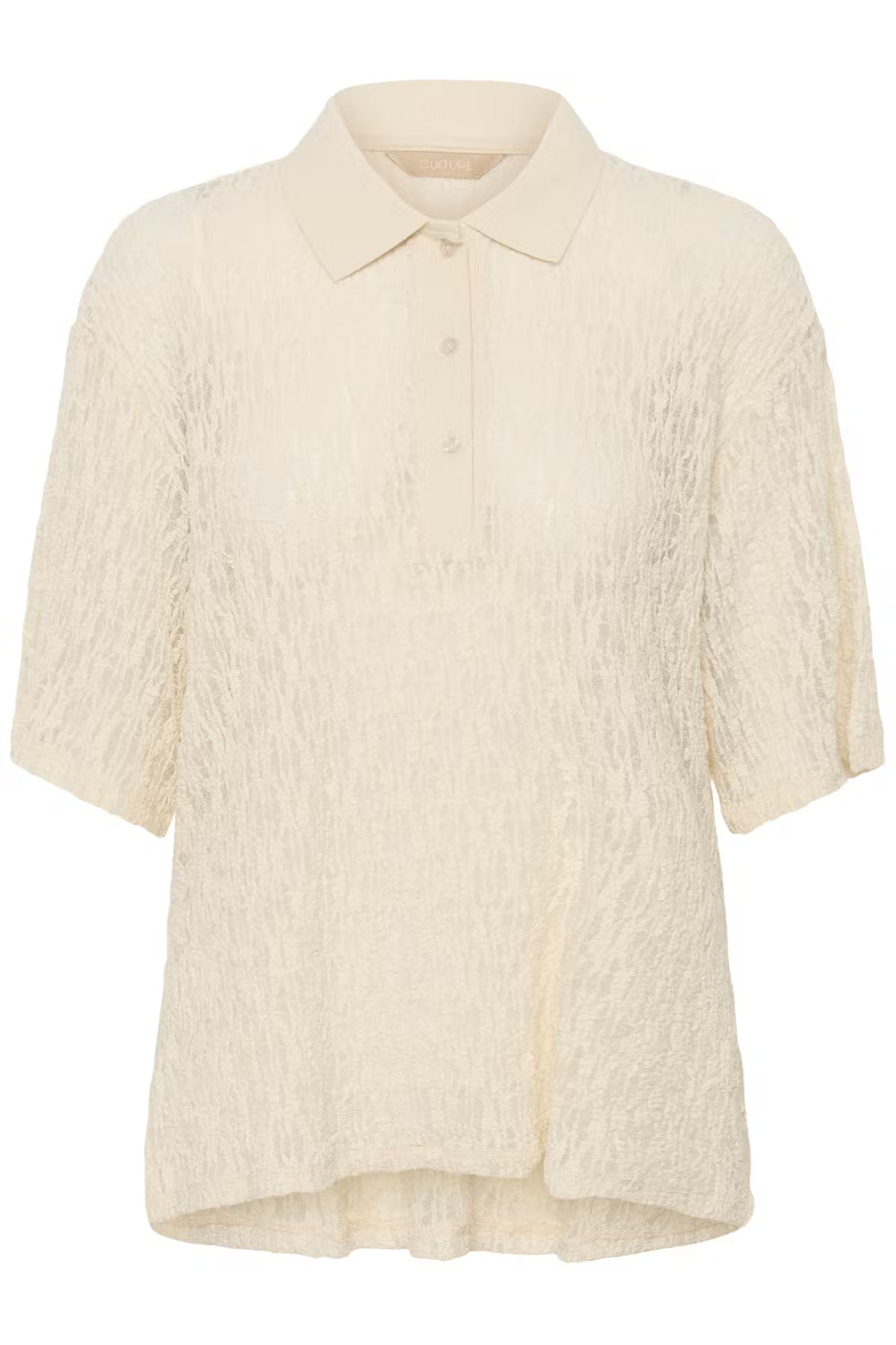 CULTURE | Polo 'Ukine' |  Crème