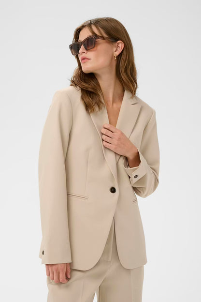 SOAKED IN LUXURY | Blazer 'Corinne'| Greige