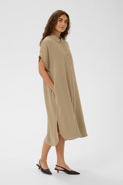 CULTURE | Robe 'Elina' |  Beige
