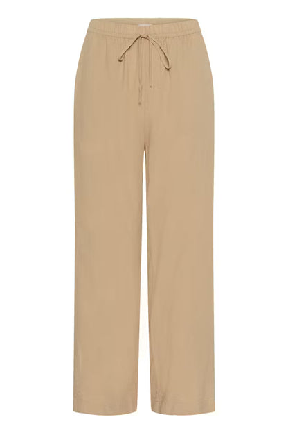 SOAKED IN LUXURY | Pantalons 'Aria'| Tan