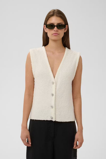 Soaked | Gilet "Damall"  | Écru