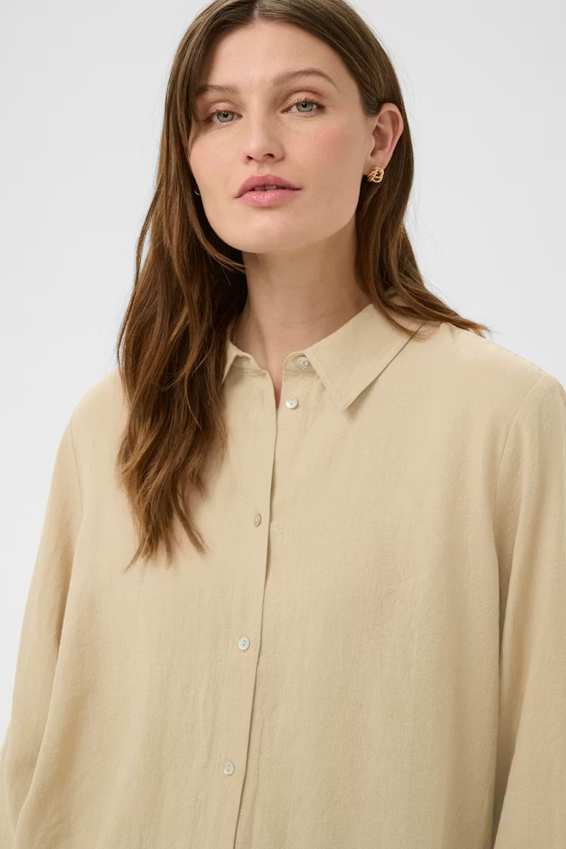 SOAKED IN LUXURY | Chemise 'Aria' | Tan