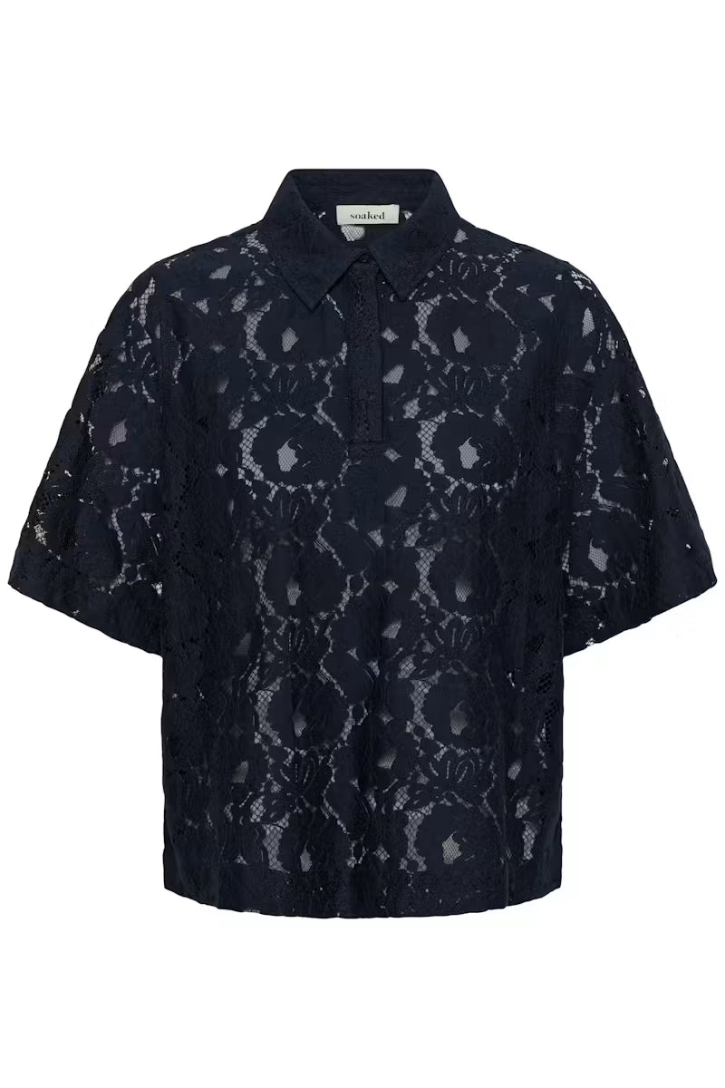 Soaked | Blouse "Taya"  | Marine