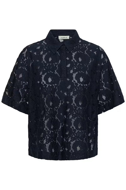 Soaked | Blouse "Taya"  | Marine